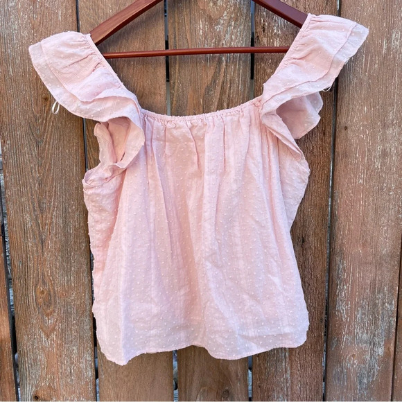 BB DAKOTA Steve Madden Women’s Pink Lacy Cropped Tank Top Size Medium - Picture 8 of 10